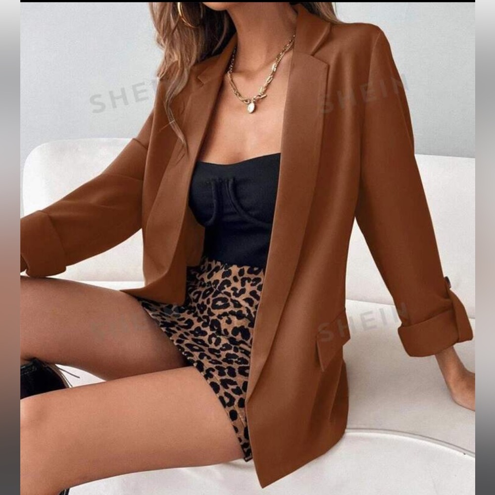 Rust Brown Blazer